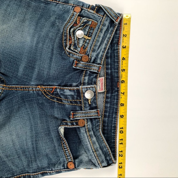 True Religion “Joey Rainbow Row” Jeans size 14 - Picture 6 of 8